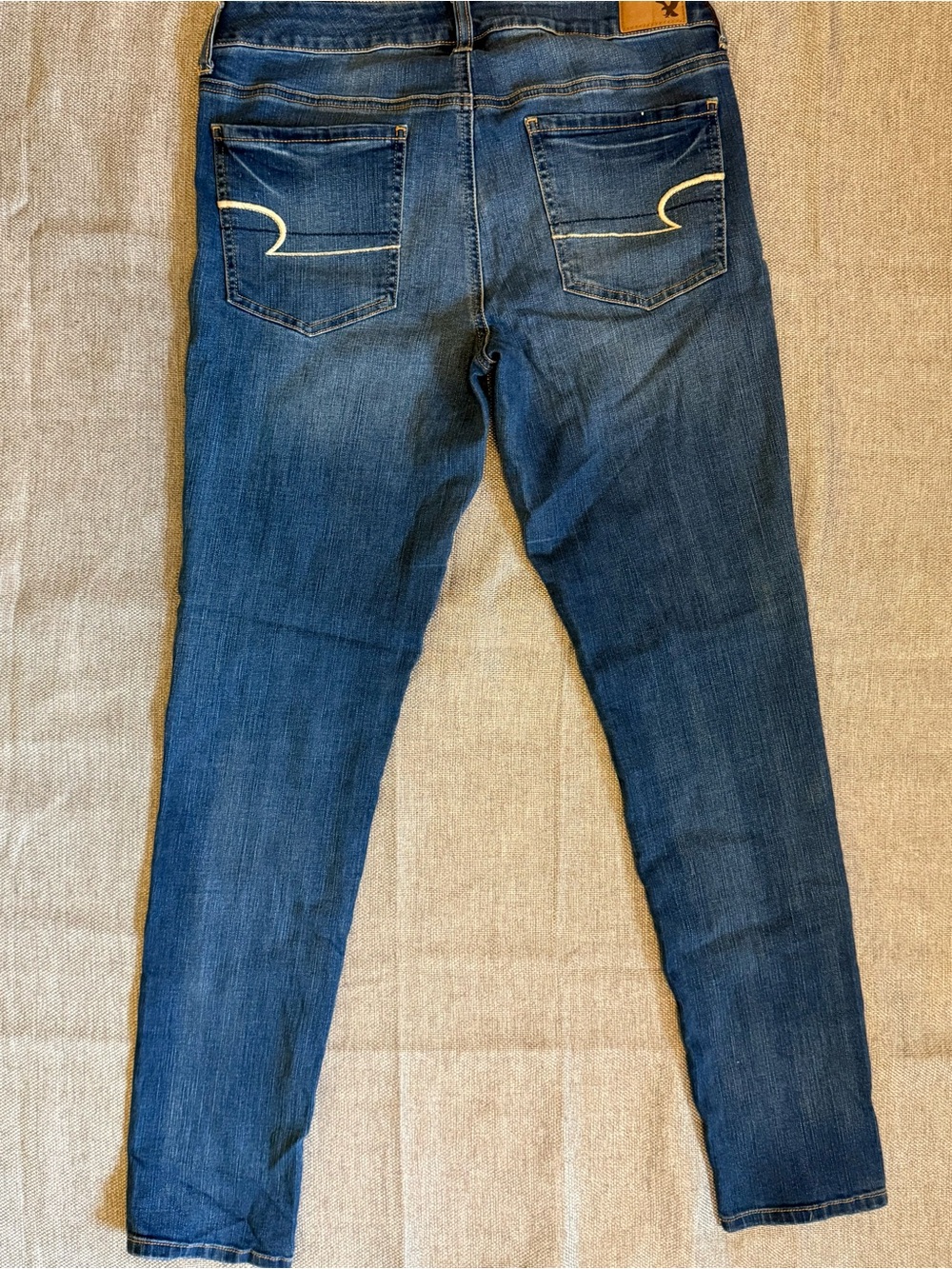 American Eagle Outfitters Women's Blue jeggings Jeans - Picture 6 of 10
